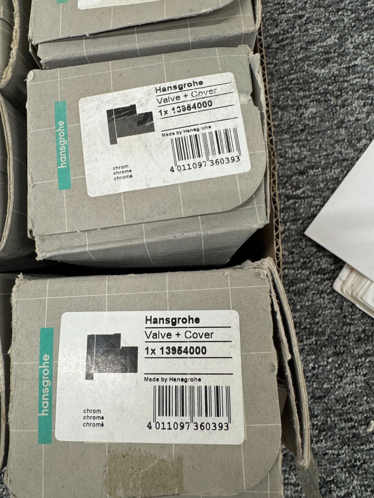 NEW Joblot Hansgrohe 13954000 Valve & Cover Chrome BR864