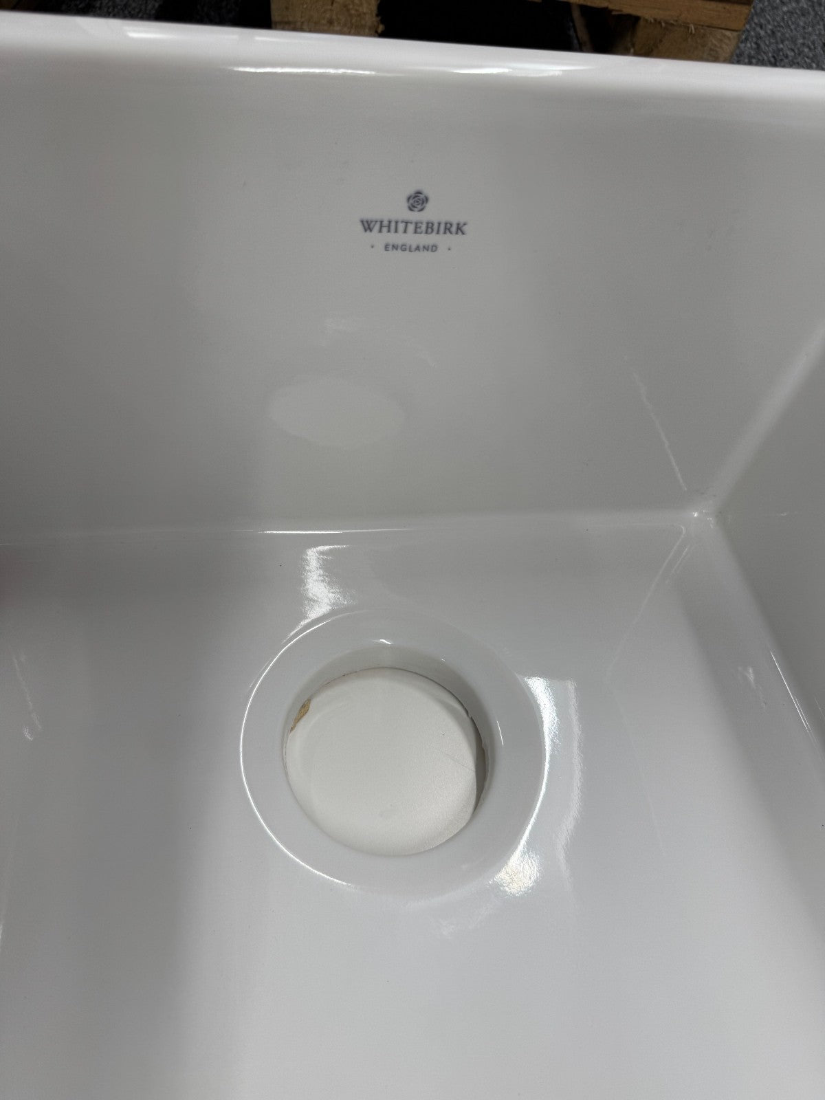 NEW Whitebirk Waddington 30 Ceramic White Kitchen Sink Shaws belfast BR2358