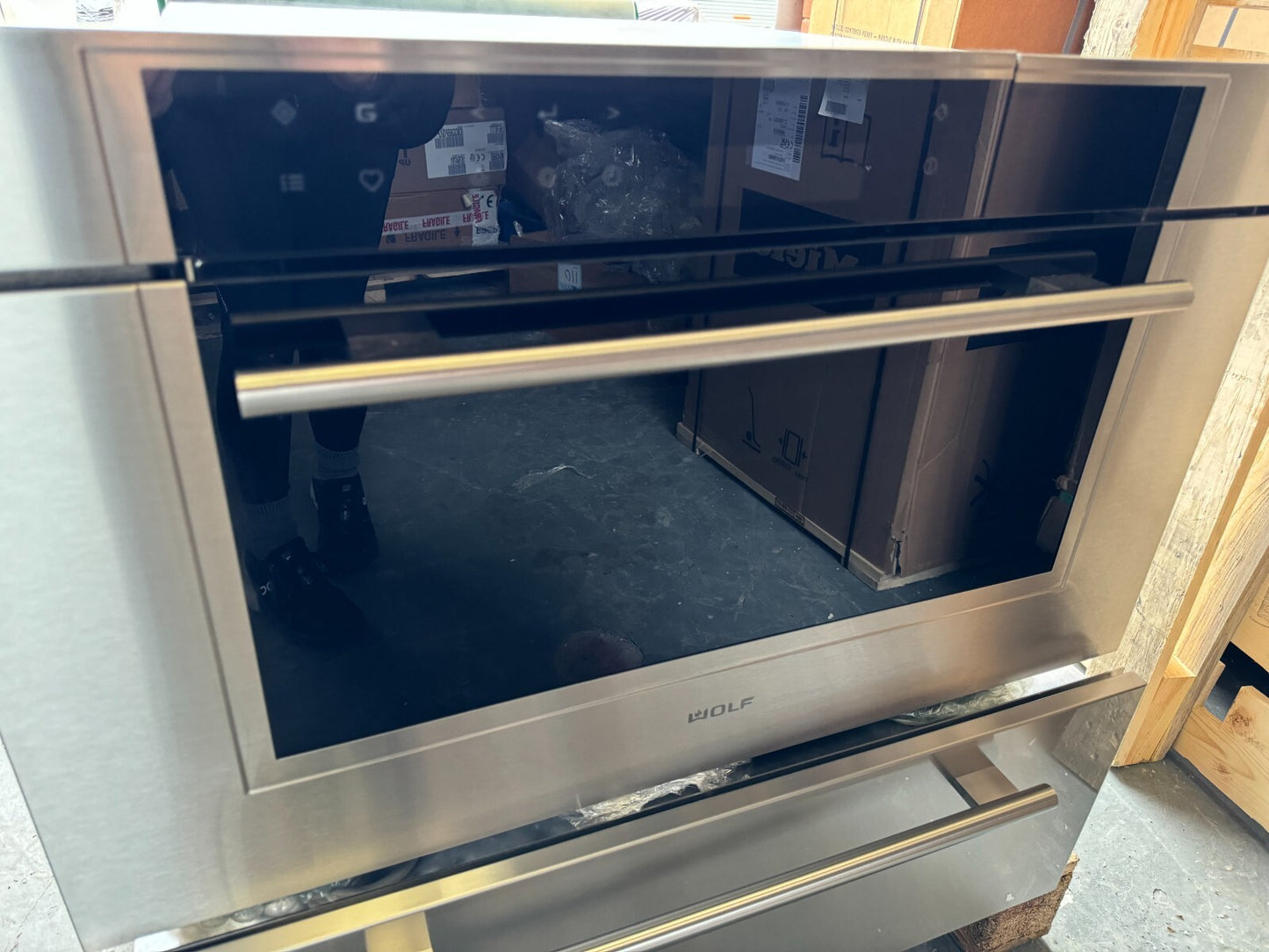 UNUSED Wolf M Series Transitional Oven & Steam Oven Appliance ICBSO30TM/S/TH