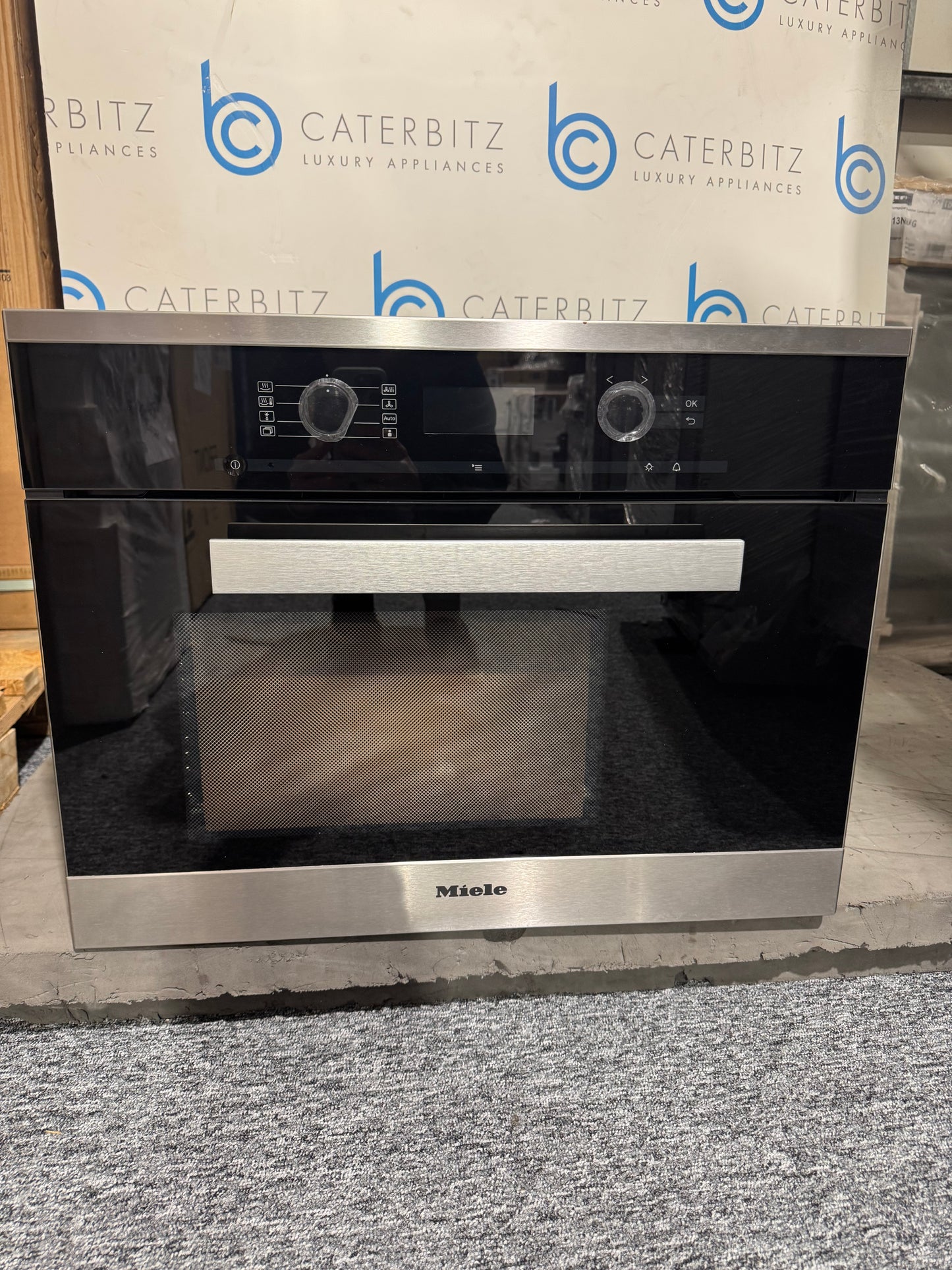 NEW Miele DGC6400 PureLine Combination Steam Oven Cooker BR2381