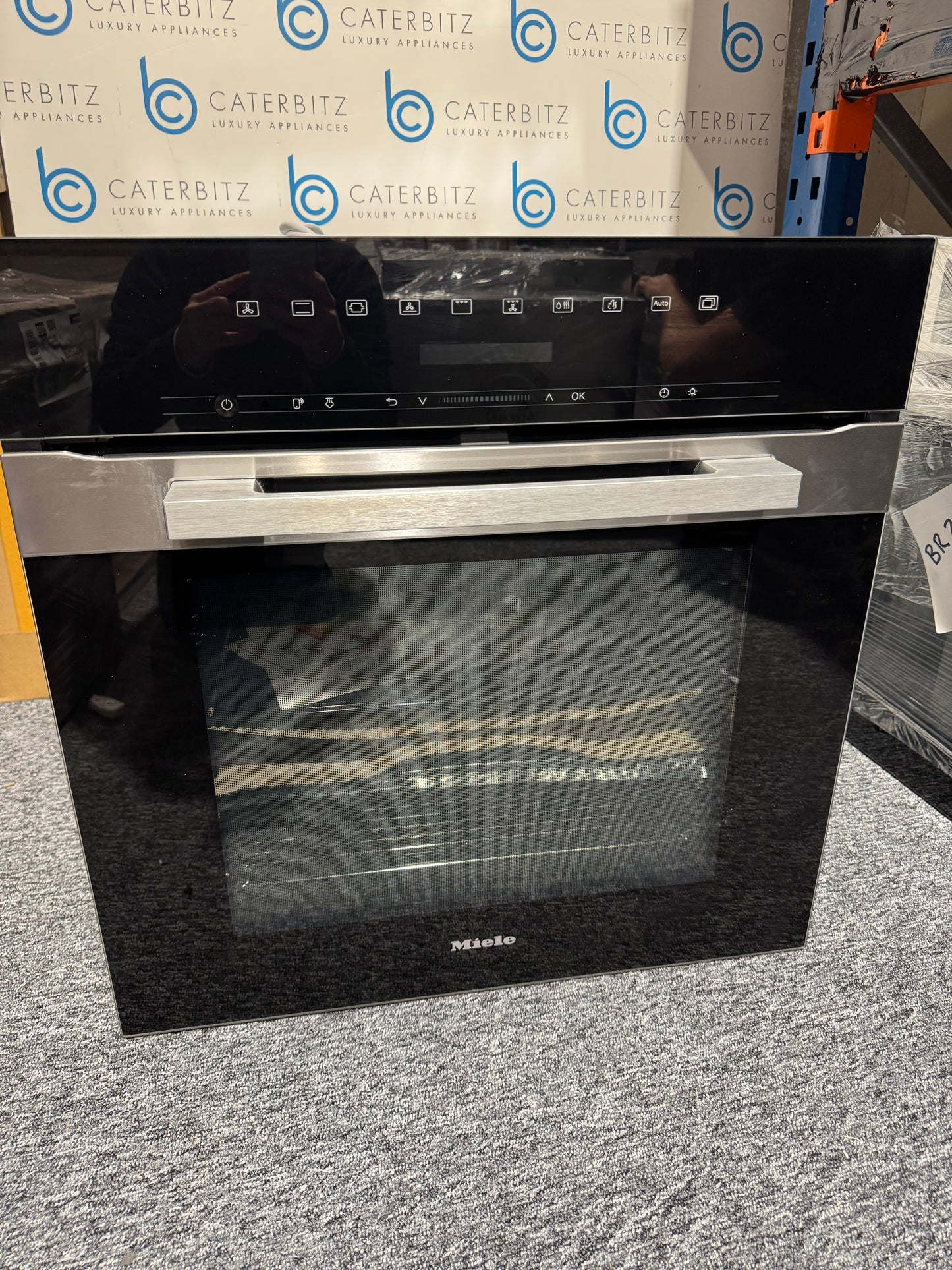 New UNUSED Miele H 7264 BP Built In Oven Cooker Clean Steel BR2384