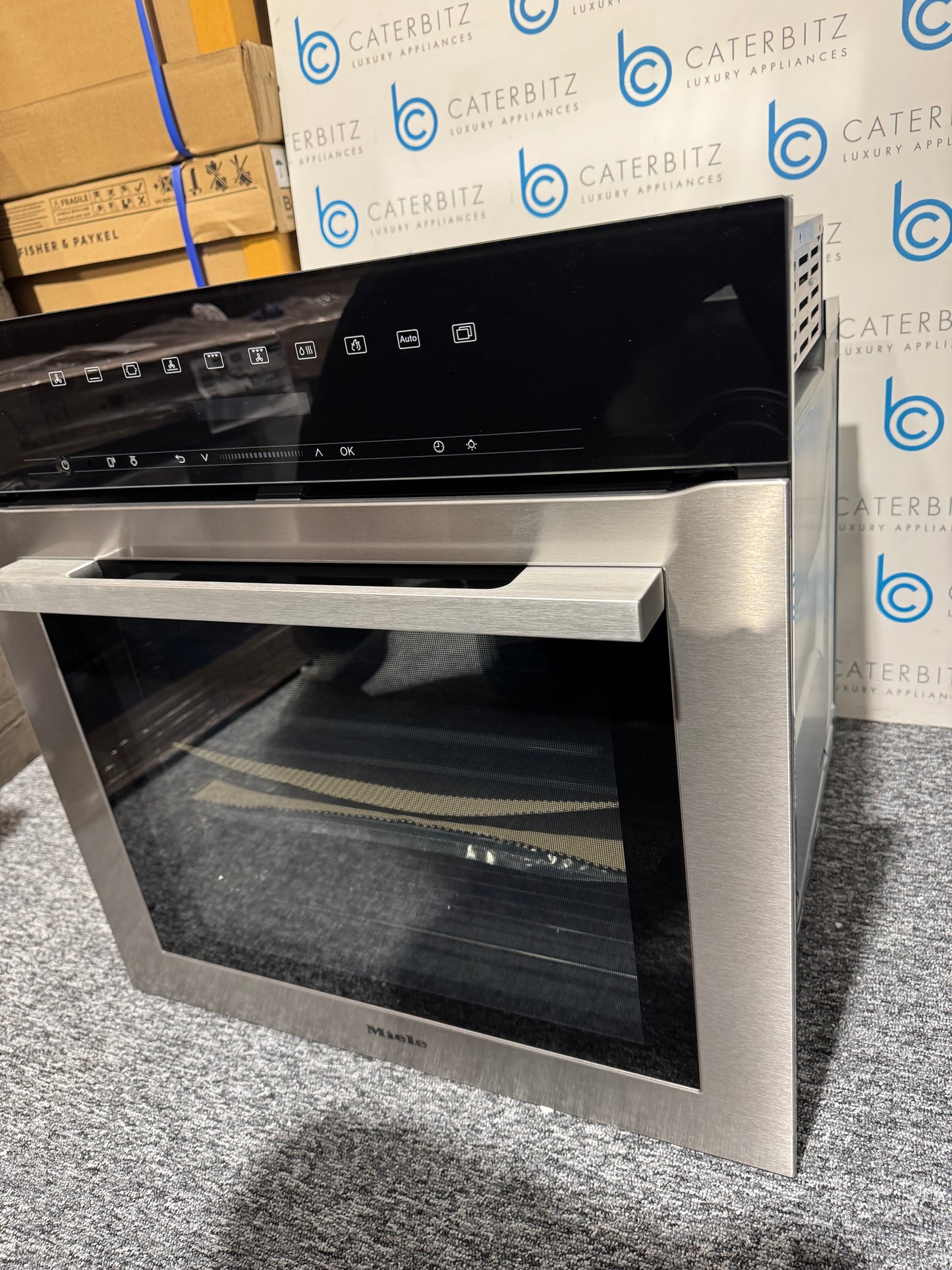 New UNUSED Miele H 7164 BP Built In wall Oven Cooker BR2387