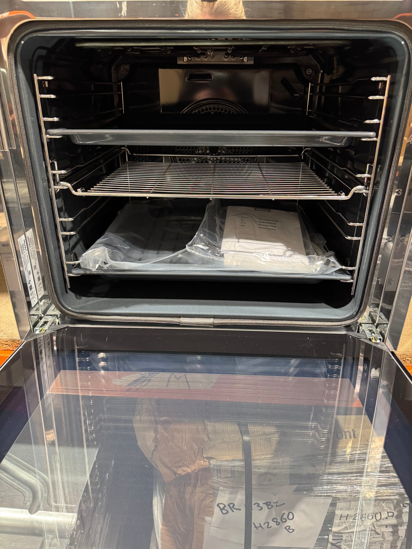 Ex Display UNUSED Miele H 7860 BPX wall Oven Cooker Graphite BR2404