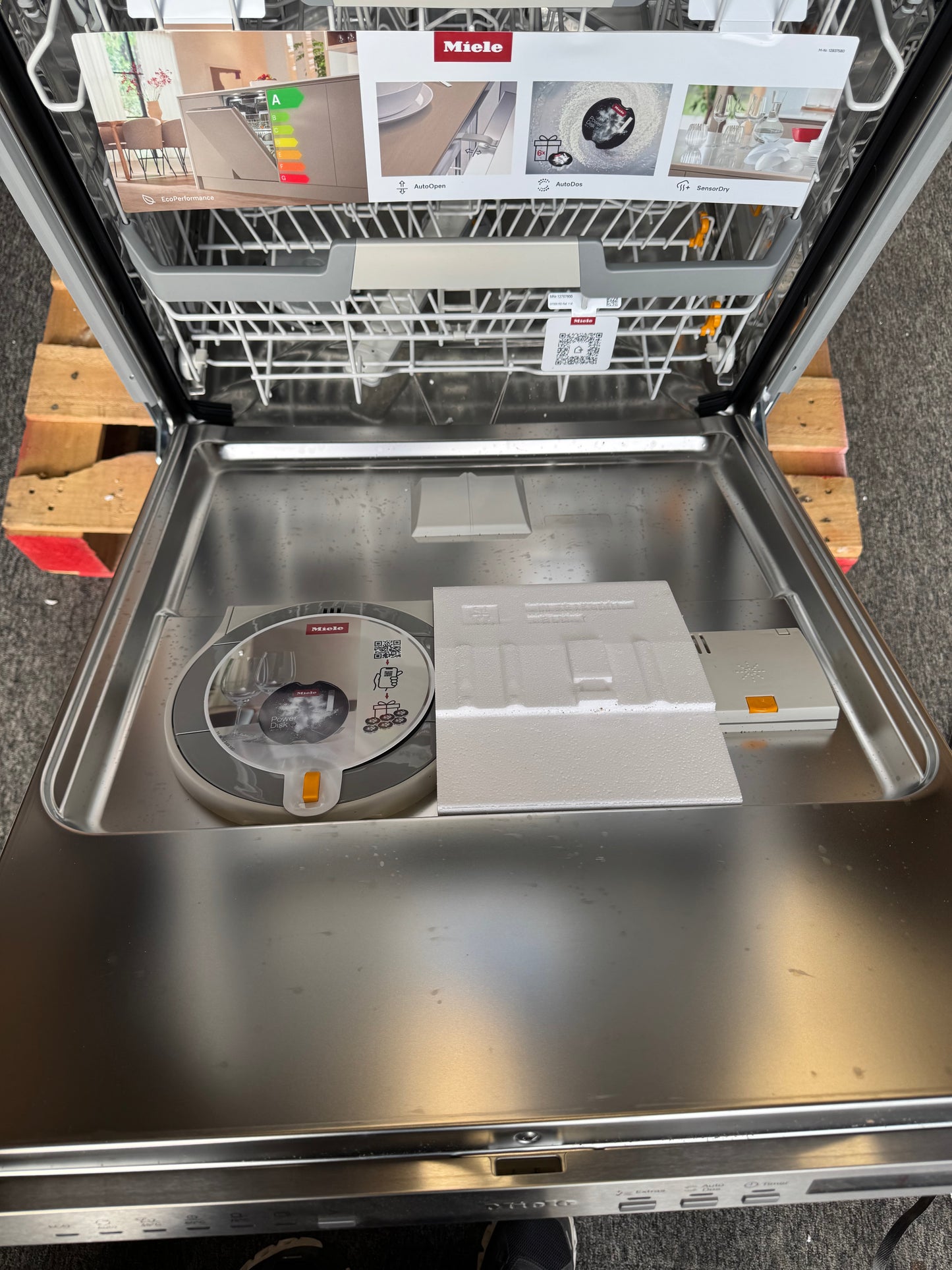 NEW UNUSED Miele G7085 SCVI XXL Integrated 60cm Full Size Dishwasher BR4510