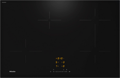 NEW Miele KM 7373 FL Induction hob with onset controls Silver Cooktop AX205