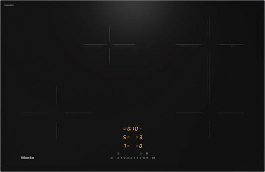 NEW Miele KM 7373 FL Induction hob with onset controls Silver Cooktop AX205