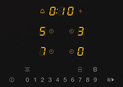 NEW Miele KM 7373 FL Induction hob with onset controls Silver Cooktop AX205