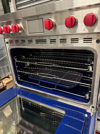 UNUSED Wolf ICBDF36450 36 inch dual fuel Range Cooker Oven Subzero BR4272