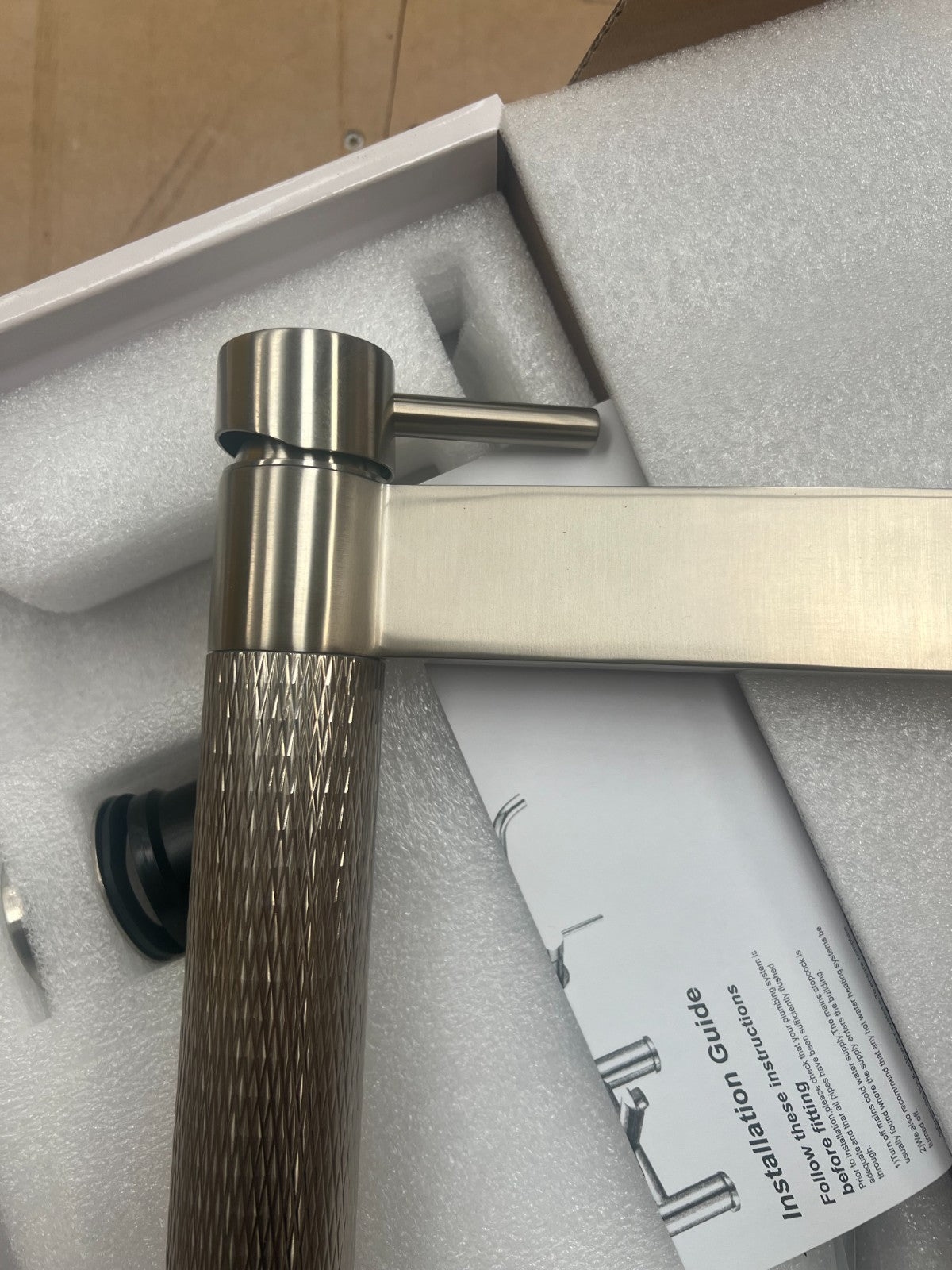 NEW STEEL Quilt Lever Kitchen Mixer tap Victoria plumbing tap factory AX4596