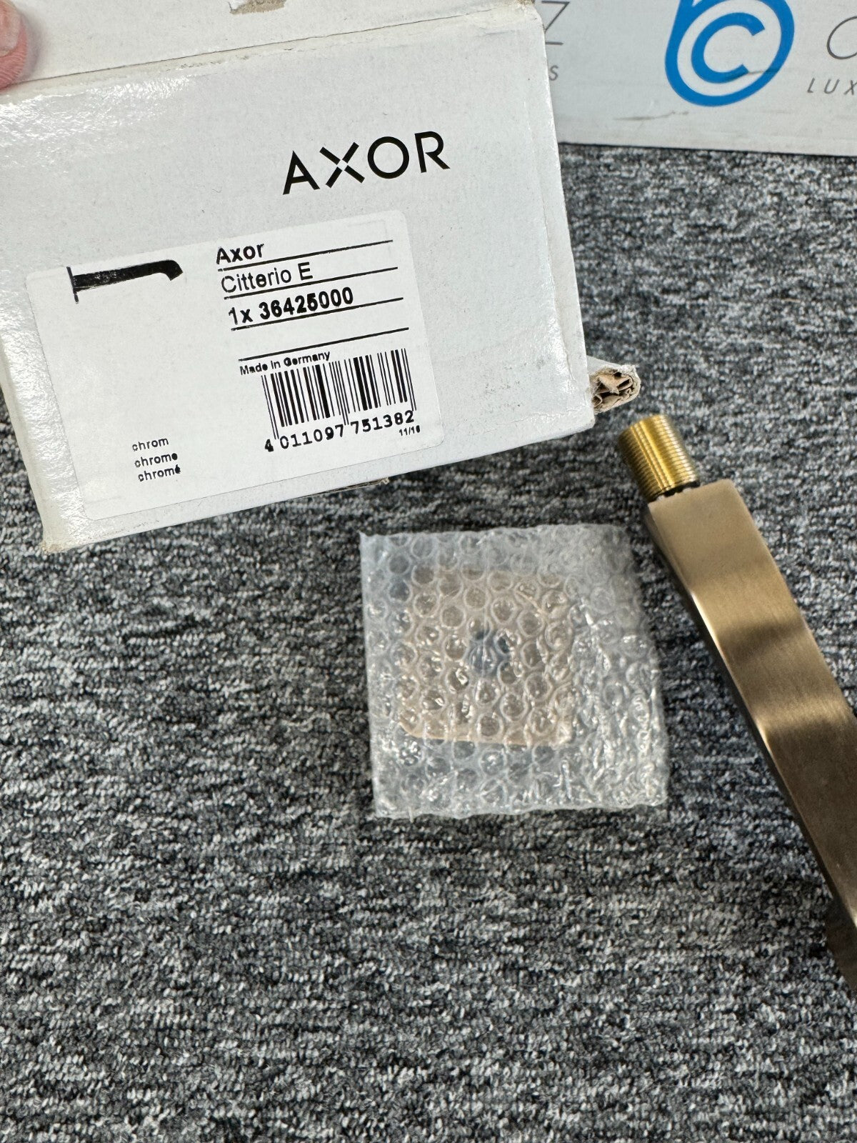 NEW Hansgrohe bath spout Axor Citterio E 36425140 Brushed Bronze BR850