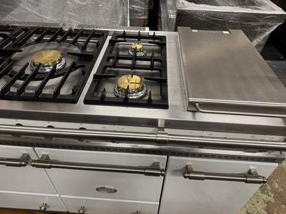 Lacanche Flavigny 1805mm Range Cooker Oven White & Stainless Steel BR4141