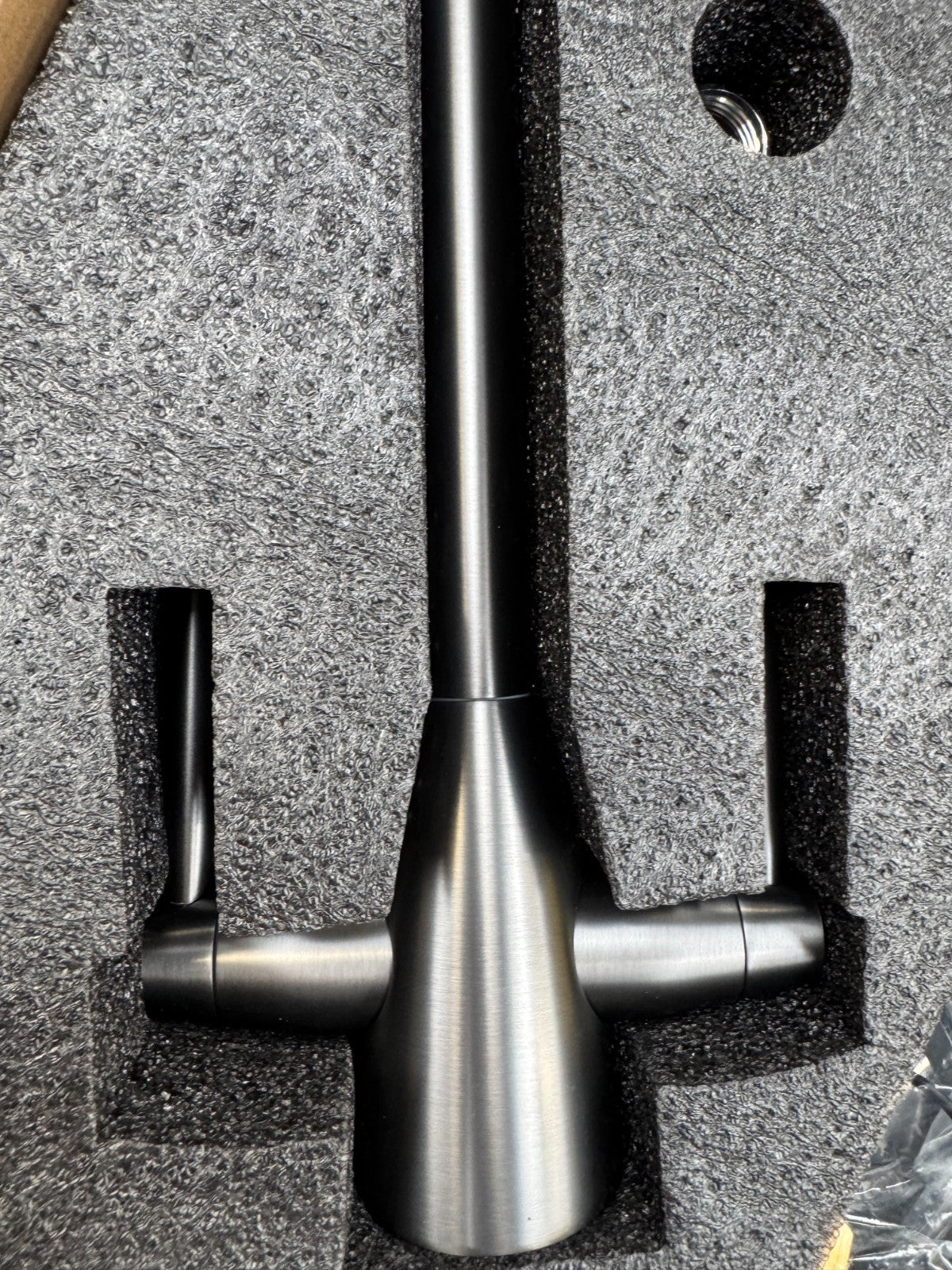 NEW Gunmetal Twin Lever round Mixer Carysil Victoria plumbing tap factory AX4572