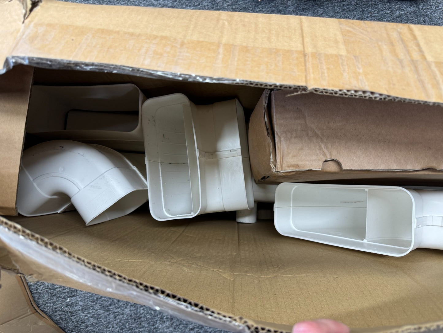 UNUSED Miele DFKS-U Flat Ducting Set For Recirculation Extraction BR4243