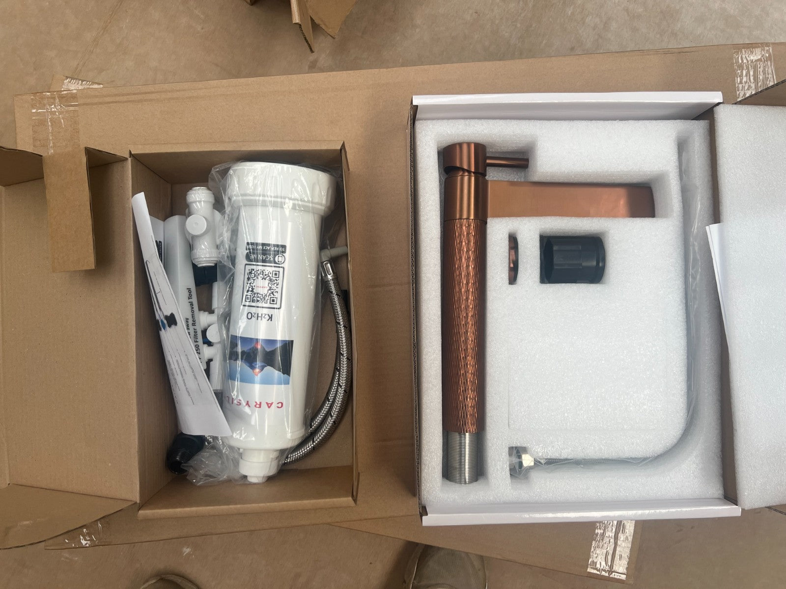 NEW COPPER Quilt Lever Kitchen Mixer tap Victoria plumbing tap factory AX4598