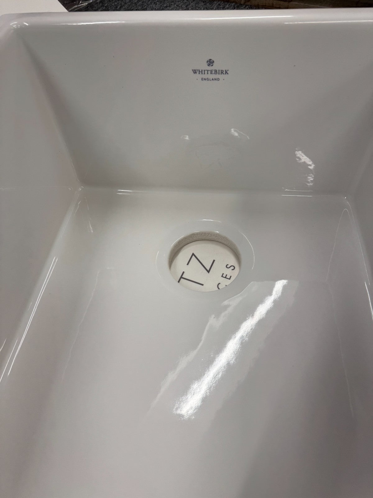 NEW Whitebirk Waddington 33 Ceramic White Kitchen Sink Shaws belfast BR2360