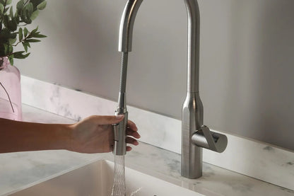 NEW Pull Out Hose Stainless Kitchen Mixer Victoria plumbing tap factory AX4577