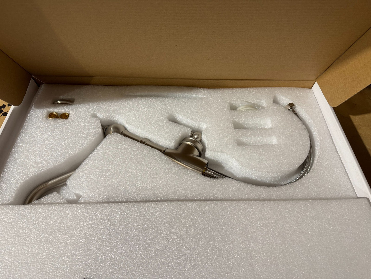 NEW Perrin & Rowe 4741PF Aquitaine Lever Kitchen Sink Mixer Tap PEWTER BR4191