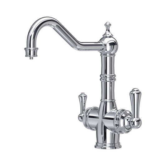 NEW Perrin & Rowe 1970CP Celeste Provence 3in1 Hot Water Tap CHROME  AX4515