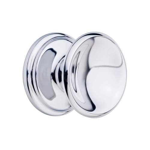 NEW Perrin & Rowe 6090 CP Chrome Large Concave Drawer Handle Knob AX4467