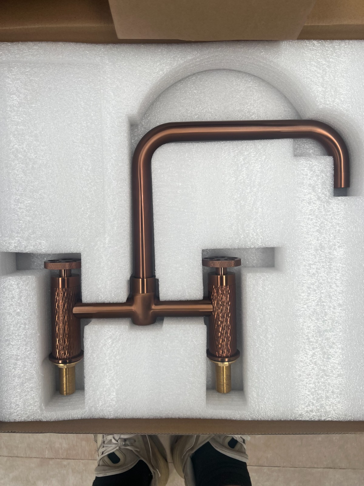 NEW Copper Quilt Kitchen Mixer tap Victoria plumbing tap factory AX4603