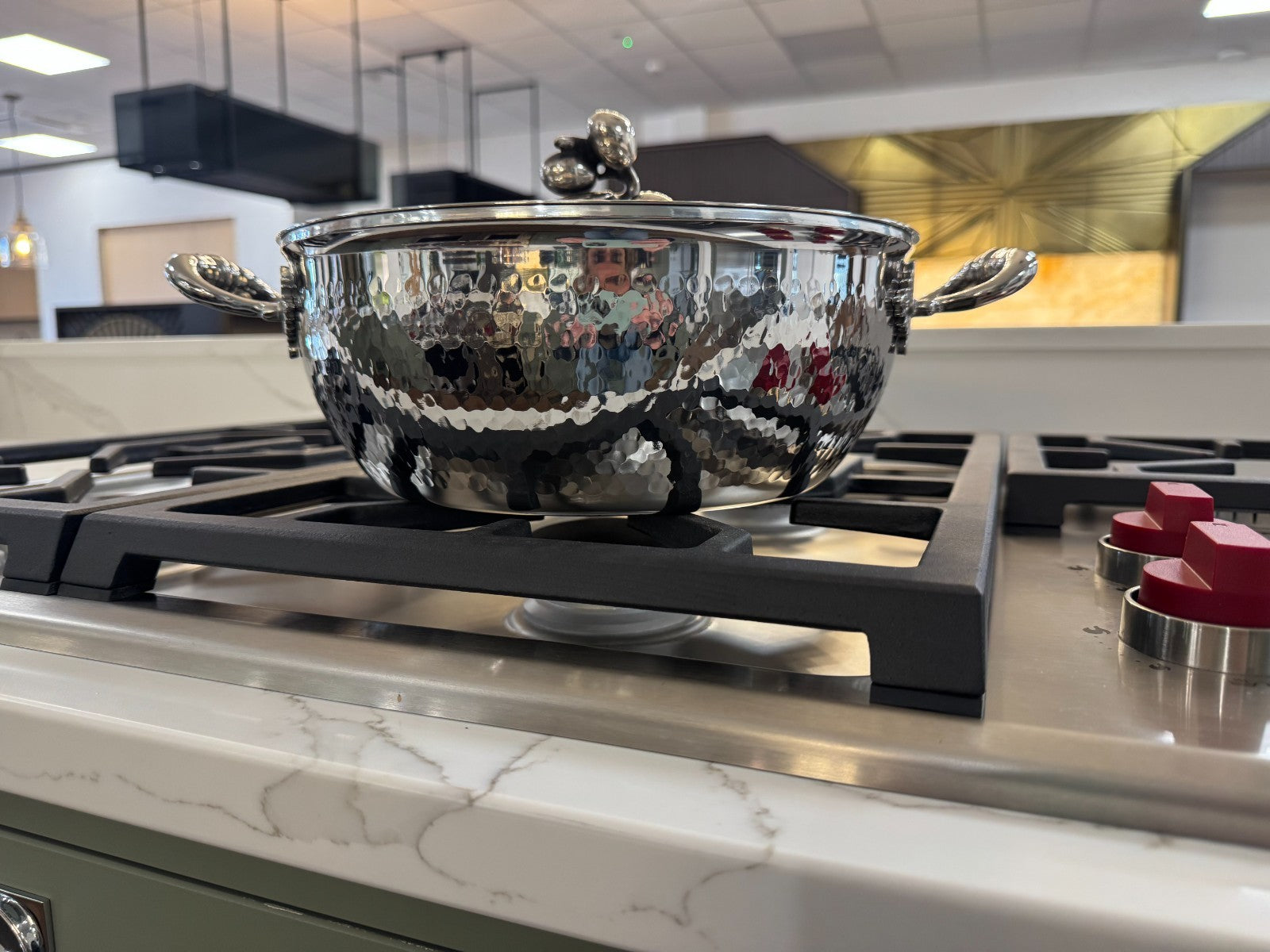 NEW Ruffoni 99166 Opus Prima Chef Pot Pan With Lid 24Cm Stainless Mauviel BR4216