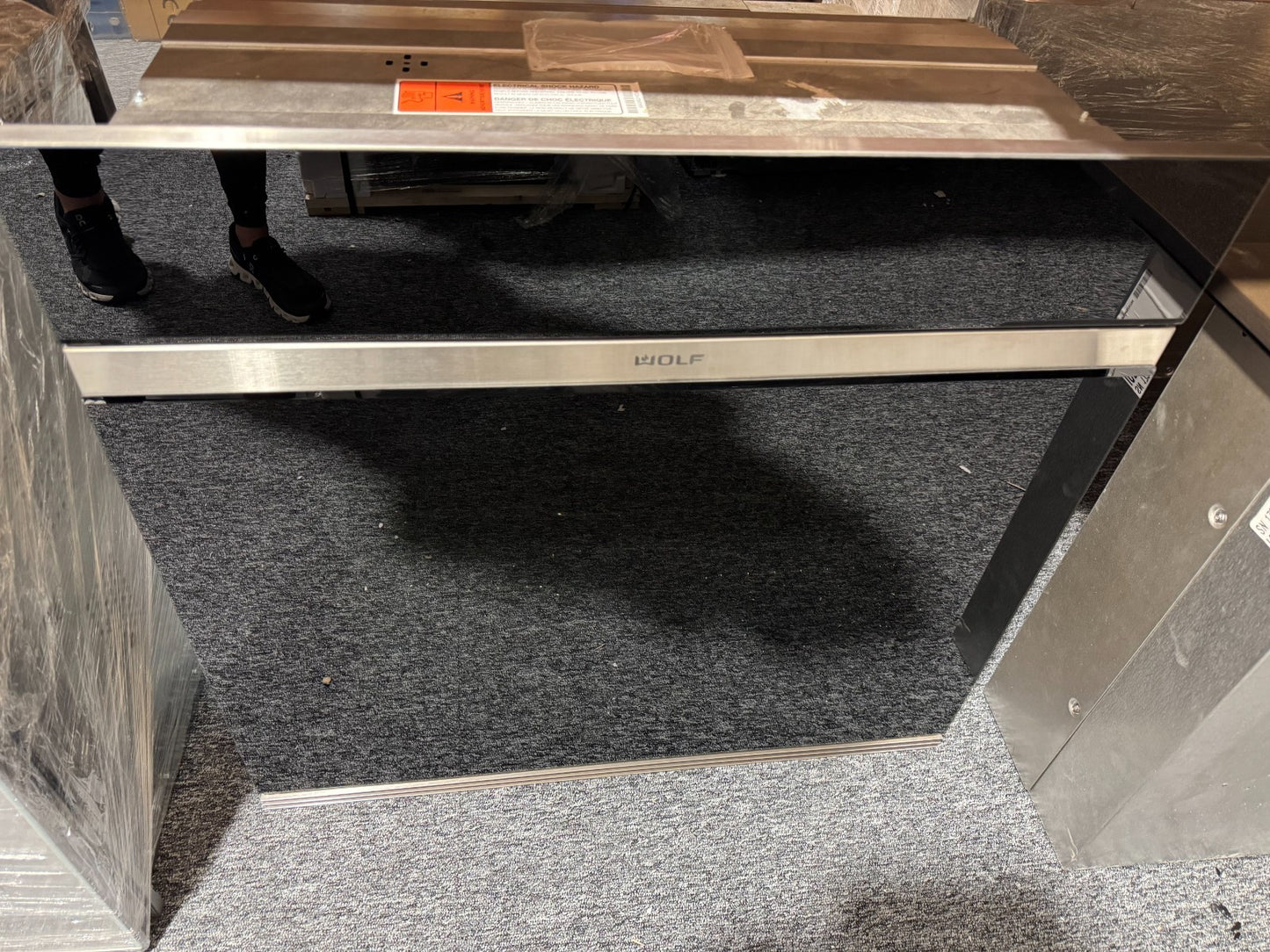 Ex Display Wolf Oven UNUSED ICBSO30CM/B M Series Contemporary Black BR4262