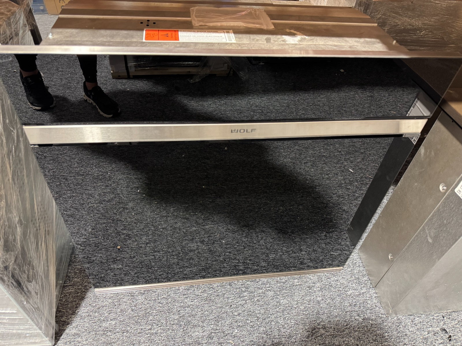 Ex Display Wolf Oven UNUSED ICBSO30CM/B M Series Contemporary Black BR4262