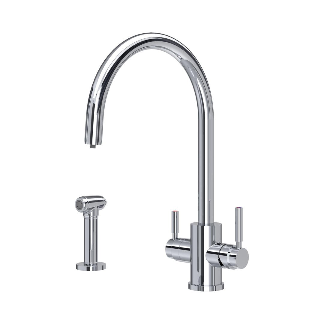 NEW Perrin & Rowe 1712CP Juliet Tap & Rinse ONLY Chrome AX4465
