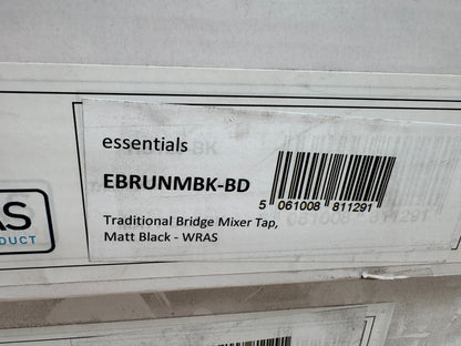 NEW Traditional Bridge Mixer tap Victoria plumbing tap factory BLACK AX4545