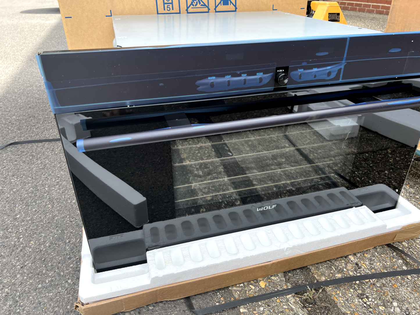 Ex Display Wolf Steam Oven 30 stainless steel kitchen appliance Subzero inc vat