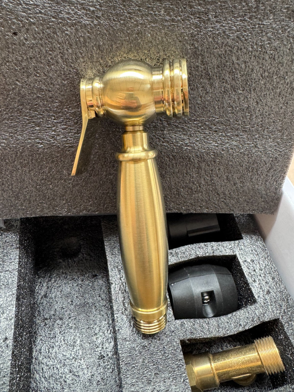 NEW Essential Kitchen Separate Rinse Spray Tap Hose BRASS AX4497