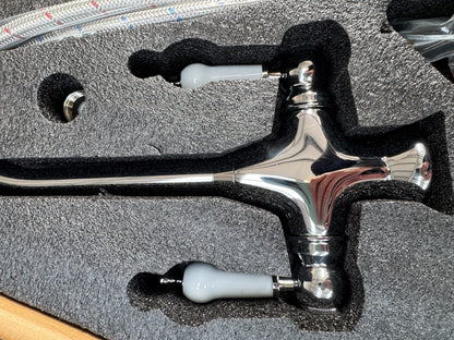 NEW Traditional CHROME Kitchen Mixer tap Victoria plumbing tap factory AX4539