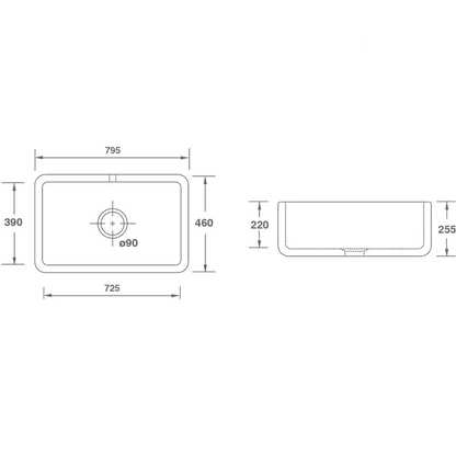 NEW Shaws Of Darwen Classic Butler 800 Belfast Sink SCBU800WH white BR4395
