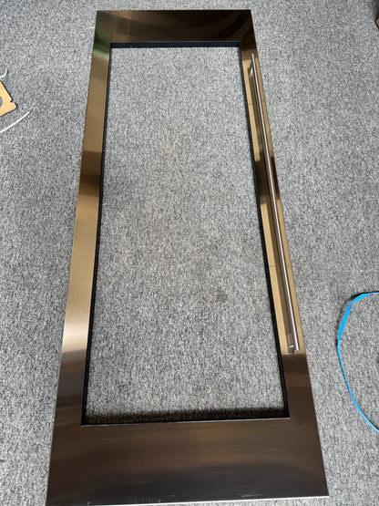 Sub-Zero Wine Cooler Fridge Panel Stainless Steel Front 7025392 marked BR4644