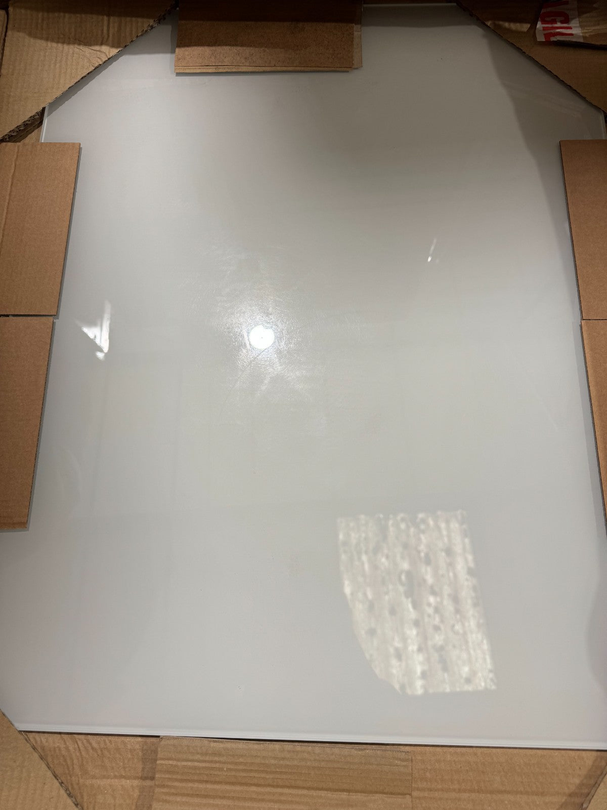 New Kitchen toughen Glass Splashback 600 x 750mm Sterling Grey BR2327