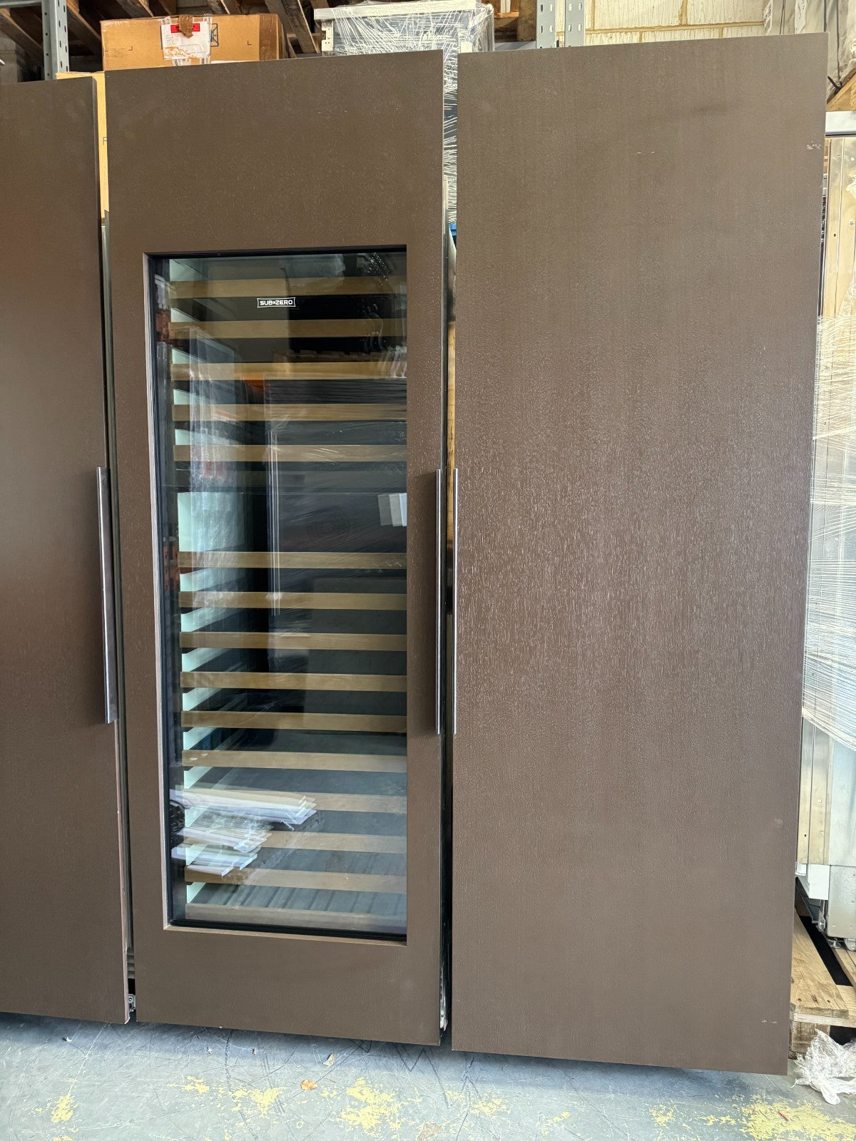 Ex Display Sub-Zero Fridge Freezer & Wine Cooler ICBIC-30RID ICBIC-30FI Subzero