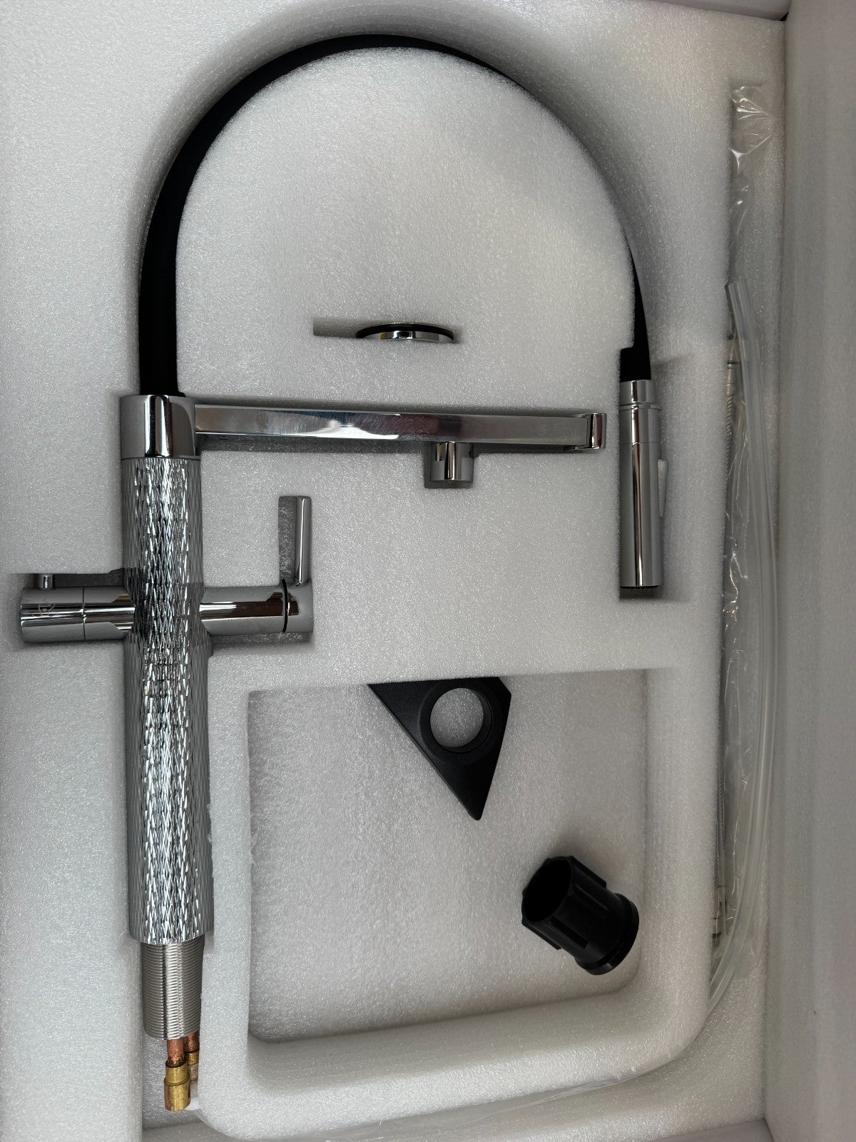 NEW Tap Factory Carysil Quilt Boiling Hot water Tap 4 n 1 twist AX4482 Chrome