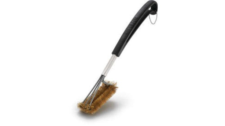 New Napoleon Triple Row Brass Bristle Grill Brush cleaner 62062