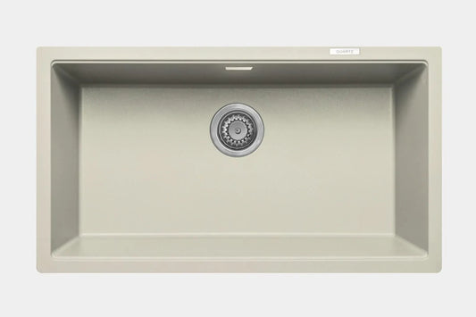 NEW Carysil Essentials WN80-ch Large Bowl Kitchen Sink Basin Champagne AX4312