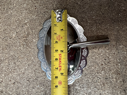 Mark Wilkinson Smallbone Santa Fe pull handle knob hardware cabinetry Silver