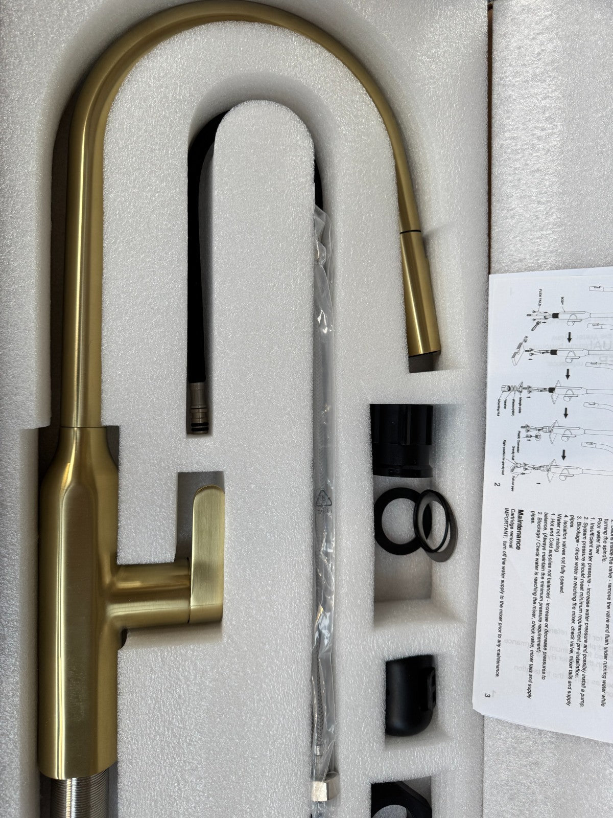 NEW Pull Out Hose Brass Kitchen Mixer Victoria plumbing tap factory AX4529