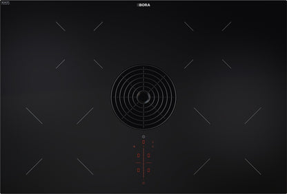 Ex Display BORA Pure PURU 80cm Wide Black Venting Induction Hob B34129