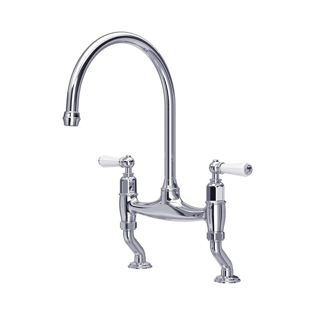 NEW Perrin & Rowe 4193CPWPC Ionian Bridge Lever Tap CHROME BR4295
