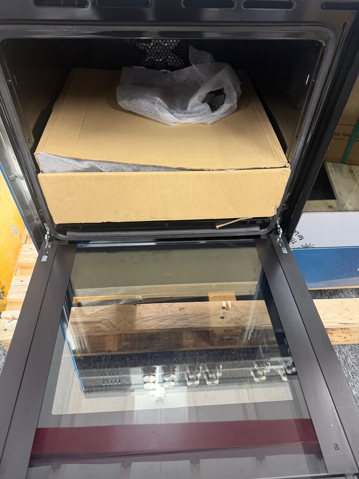 UNUSED Fisher & paykel OR90L7DBGFX1 90cm dual fuel Range Cooker Oven BR4142