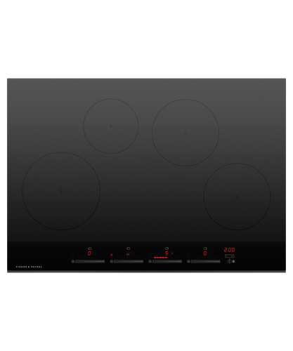 NEW Fisher & Paykel Induction hob CI764DTB4 76cm Series 7 4 Zone Black BR