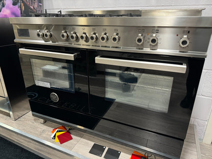 Ex Display UNUSED Bertazzoni PRO126G2ENET Range Cooker 120cm Oven Appliance
