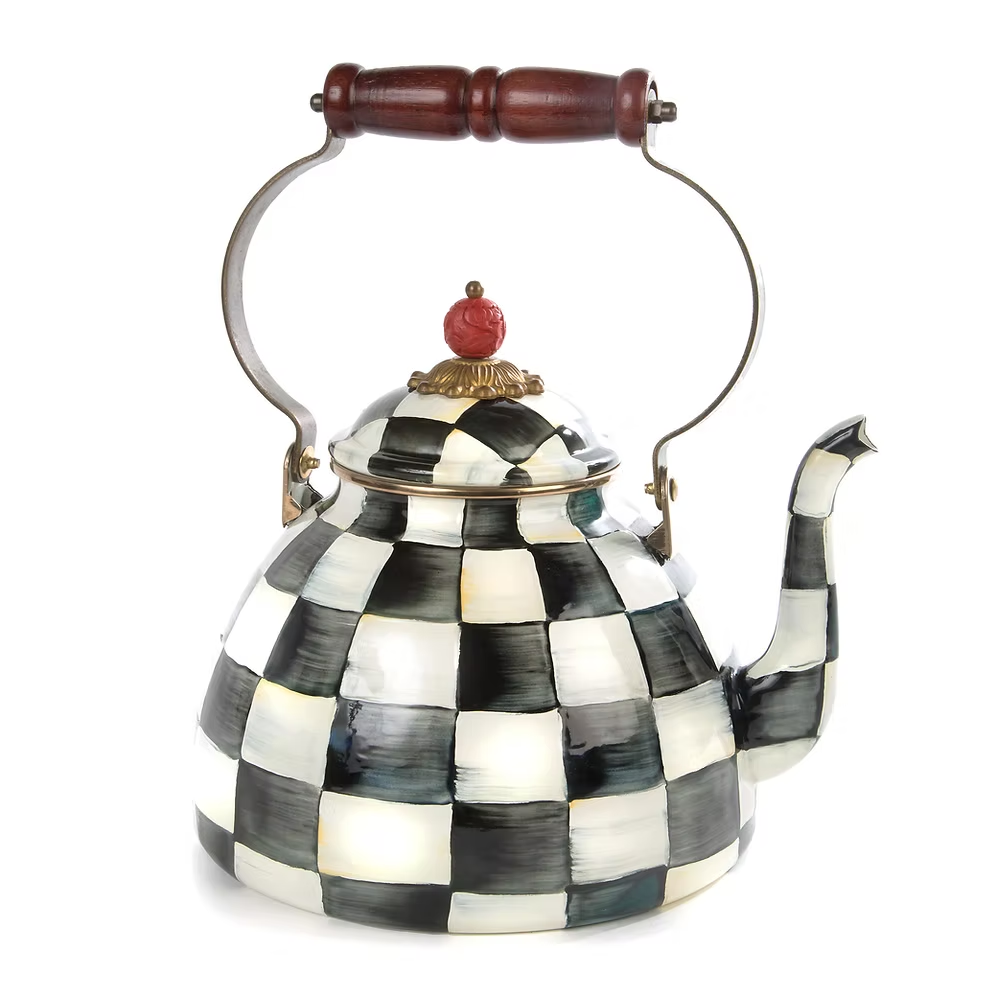 NEW Mackenzie-Childs Courtly Check Items Enamel Finish IN STOCK Available Now