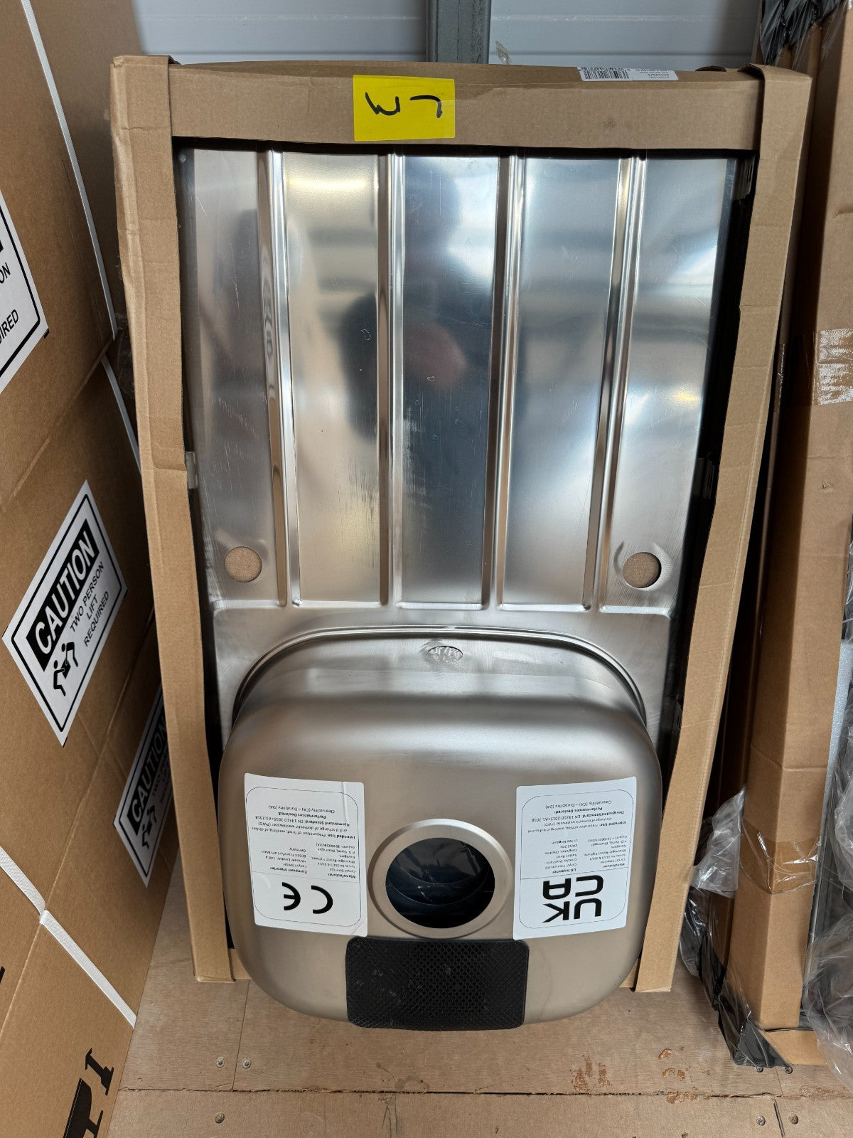 NEW Stainless Steel Kitchen sink with Drainer 860 x 500mm AX4321