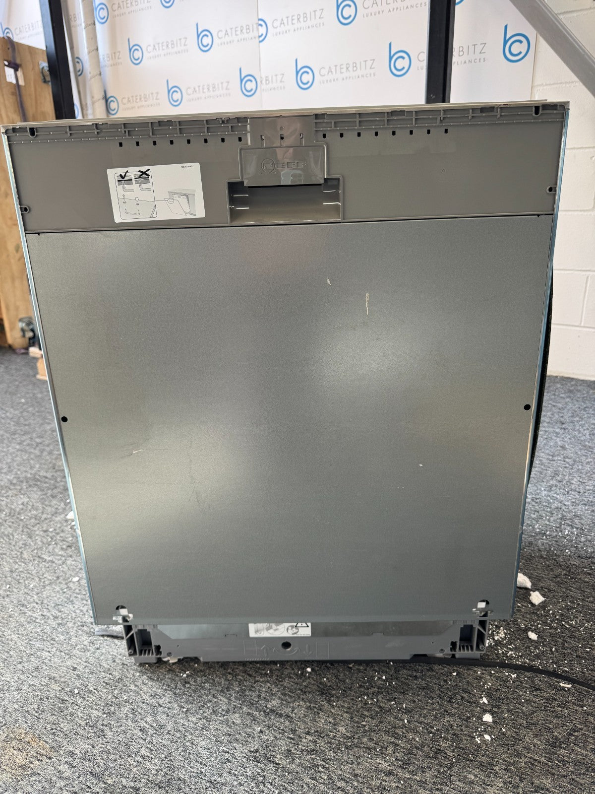 UNUSED Neff S155HCX27G 60cm Full size Dishwasher Integrated BR4253