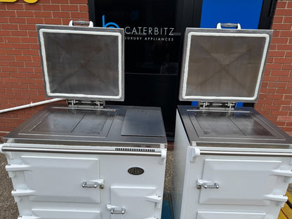 Everhot 150 + plus Electric Range Cooker Heat storage Oven White